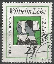 [GE1087] GERMANY Wilhem Lohe, Used Single (1972)