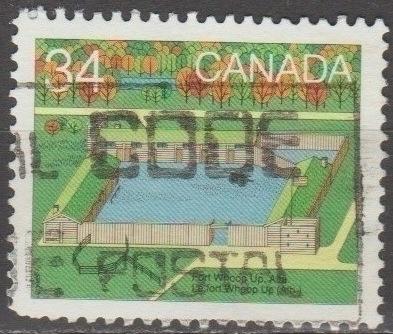 [CA1054] CANADA Canada Day: Ft Whoop Up, Alberta, Used (1985)