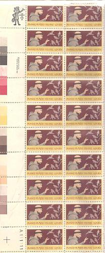 1982 Francis of Assisi 20 cent stamps