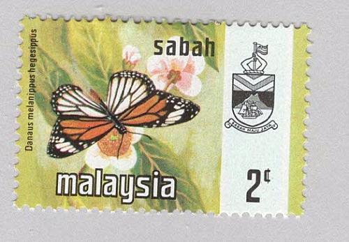 Malaysia Sabah 25 Butterflies MNH 1 (BP97017)