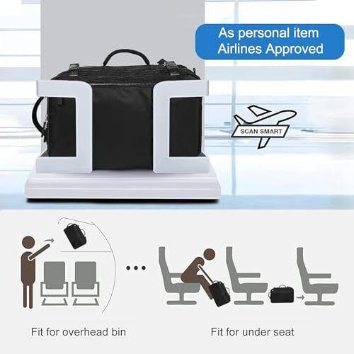 Hanples Travel Backpack for Women Men Large Carry On Person Item Luggage Back...