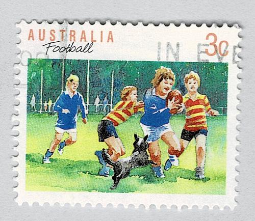 Australia Football green 3 Used (BP89329)