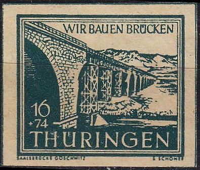 GERMANY Alliiert SBZ [Th&uuml;ringen] MiNr 0114 yy ( */mh )