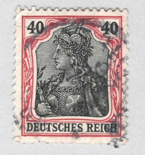 Germany Germania 72 1902 40pf Used (BP89219)