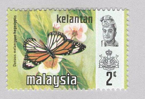 Malaysia Kelantan 99 Butterflies MNH 3 (BP97411)