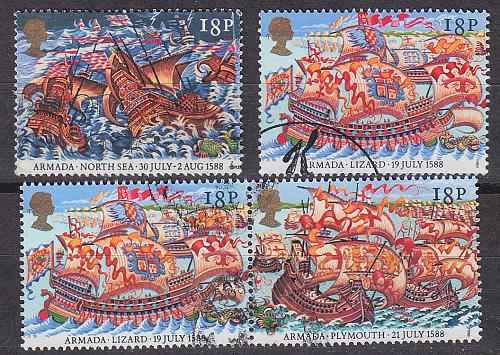 ENGLAND GREAT BRITAIN [1988] MiNr 1155 ex ( O/used ) [01]