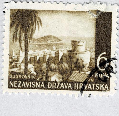 Croatia Croatia 40 Dubrovnik Castle 1941 Used (BP91530)