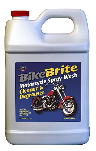 Bike Brite MC441G Motorcycle Spray Wash Cleaner and Degreaser - 1 Gallon Blue