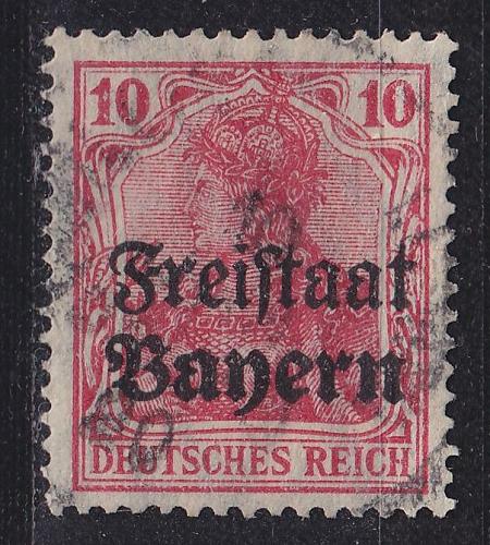 GERMANY Bayern Bavaria [1919] MiNr 0140 ( O/used )