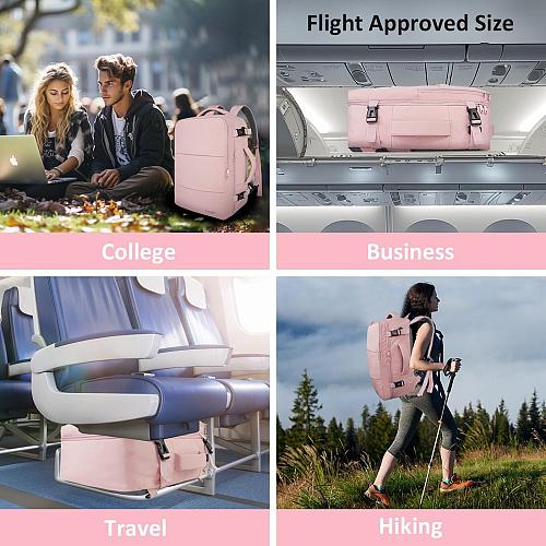 Taygeer Travel Backpack for Women Carry On Backpack with USB Charging Port & ...