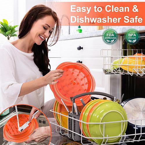 SURETIVIAN Chicken Shredder Large Chicken Breast Shredder Tool Twist with Bru...