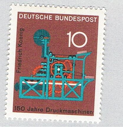 Germany 978 MNH Koenig Printing Press 1 1968 (BP82822)