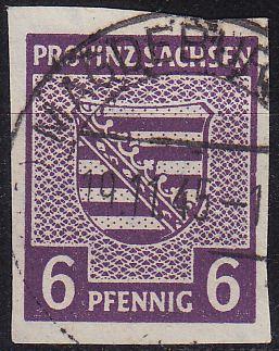 GERMANY Alliiert SBZ [Provinz Sachsen] MiNr 0069 X ( O/used )