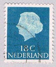 Netherlands 346C Used Queen Juliana 1953 (BP32716)