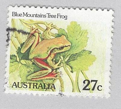 Australia Tree frog green 27 Used (BP90322)