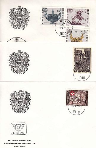 &Ouml;STERREICH AUSTRIA [1970er] Lot ( FDC )