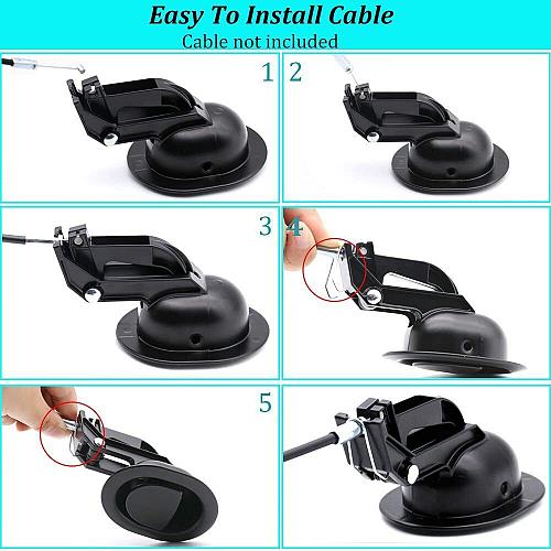 ttmagic 2Pcs Universal Heavy-Duty Metal Sofa Chair Recliner Release Pull Hand...