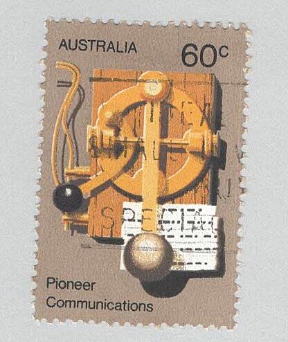 Australia Used Pioneer communications Telegraph key brown 60 (BP88924)