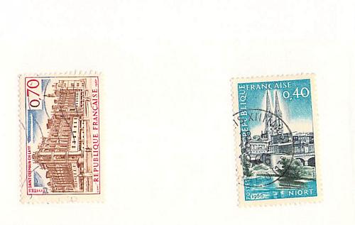 France 2 different of 2 total stamps included (SC0_192)