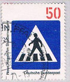 Germany 1058 Used Crosswalk 1971 (BP49730)