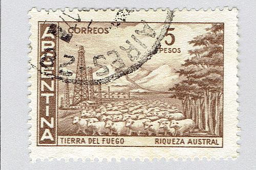 Argentina 695 Tiera Del Fuego Used (BP92425)