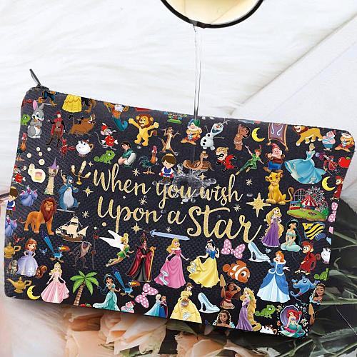 G2TUP Magical Kingdom World Makeup Bag Fairytale & Princess Fans Gift When Yo...