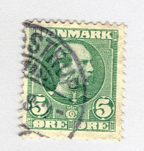 Denmark 70 ?ing Christian IX 1905 Used (BP92718)
