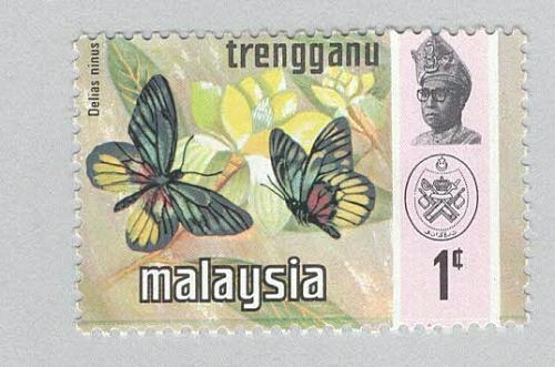 Malaysia Trengganu 96 Butterflies MNH 1 (BP97226)