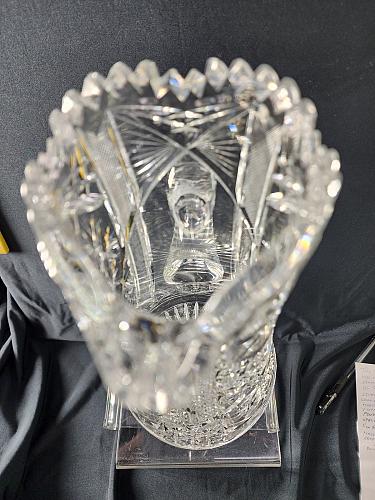 Abp Pitcher American Brilliant Period Cut Glass Antique J