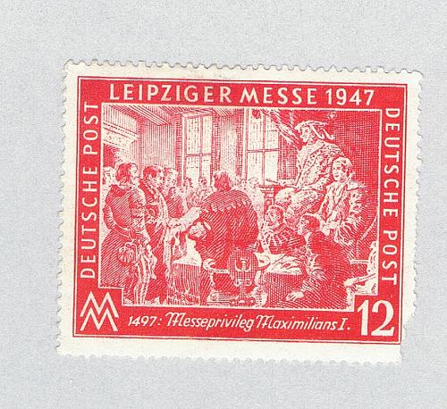 Germany 580 MLH Leipzig autumn fair 1 1947 (BP83803)