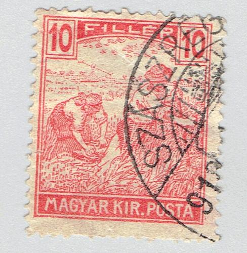 Hungary Harvesters red 10 Used (BP92338)