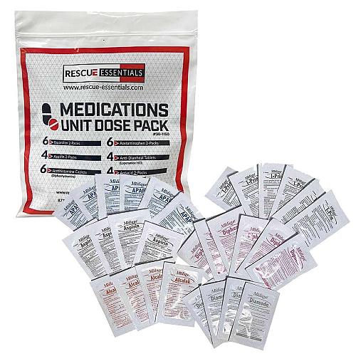 MEDICATIONS Unit DOSE Pack by RESCUE ESSENTIALS