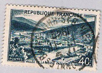 France 631 Used Meuse Valley 2 1949 (BP56614)
