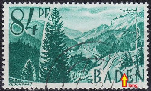 GERMANY Alliiert Franz. Zone [Baden] MiNr 0012 yv II ( O/used ) [02]