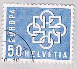 Switzerland 375 Used Europa 1959 (BP52440)
