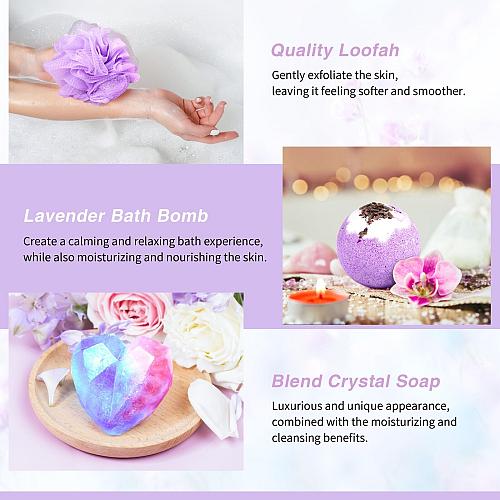 LUCOTIYA Gifts for Women Christmas Gift Basket for Women Birthday Wine Tumble...