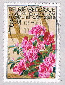 Belgium 736 Used Azalea 1970 (BP3712)