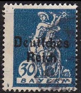 GERMANY REICH [1920] MiNr 0123 ( O/used )