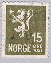 Norway Lion green 15 (NP39R802)