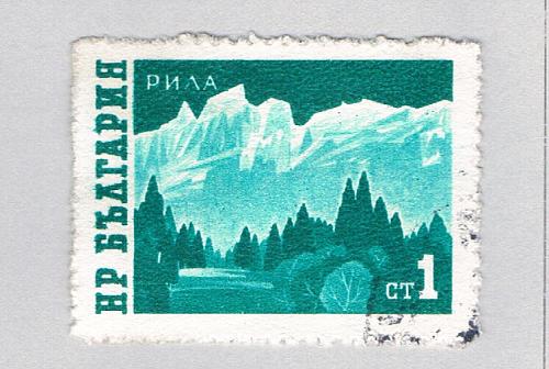 Bulgaria 1230 Used Rila-Mountains 1962 (BP86720)