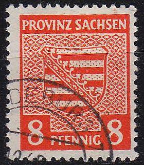 GERMANY Alliiert SBZ [Provinz Sachsen] MiNr 0077 X ( O/used )