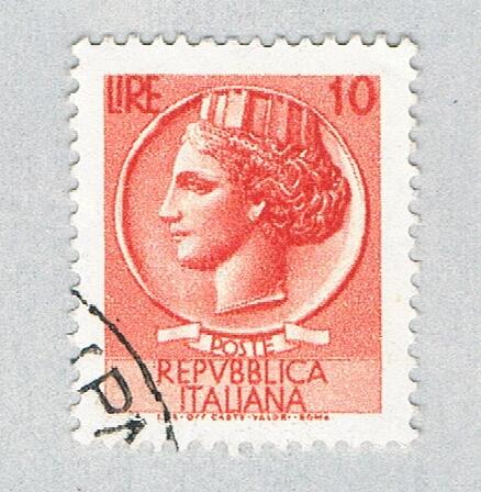 Italy Italia red 10c 1 (AP130221)