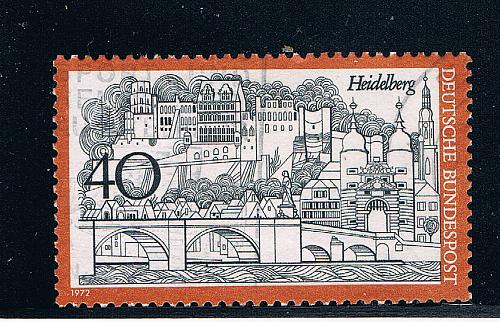 Germany 1069A Used Heidelberg (GI0253P52)+