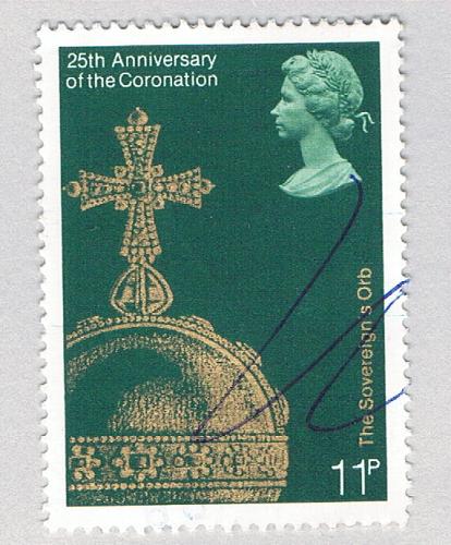 Great Britain 837 Used The Sovereigns Orb 1 1978 (BP72107)