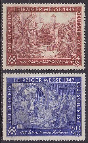 GERMANY Alliiert Gemeinschaft [1947] MiNr 0941-42 ( **/mnh )