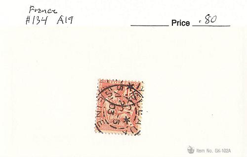 France 134 Used 1902 (SC0_145)