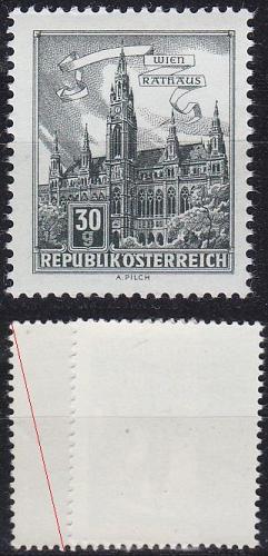 &Ouml;STERREICH AUSTRIA [1962] MiNr 1111 w ( **/mnh ) Bauwerke