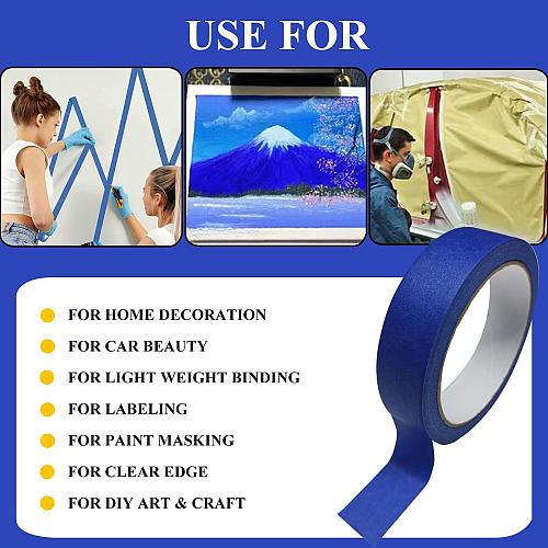 Premium Blue Tapes Painters Tape Masking Tape 1081.8yd =0.94IN*60.1yd*18 Roll...
