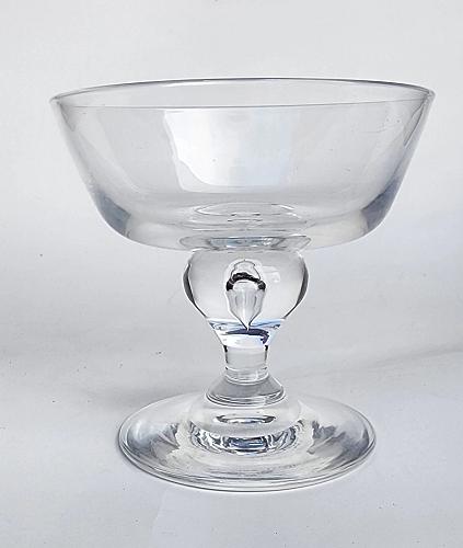Steuben champagne sherbert glass