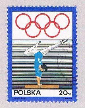 Poland 1647 Used Gymnast 1969 (BP41609)